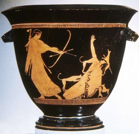Artemis in Ancient Pottery