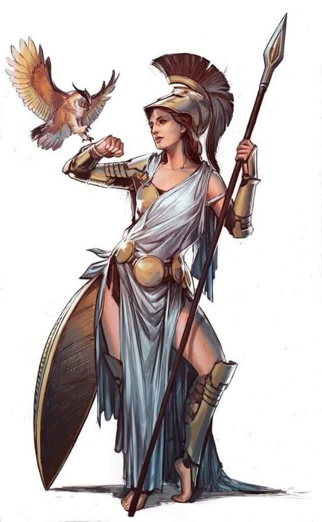 Modern Artistic Representations of Athena