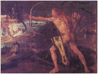 A majestic portrayal of Heracles