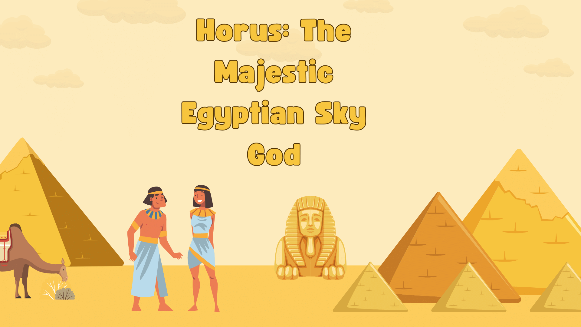 Horus The Majestic Egyptian Sky God