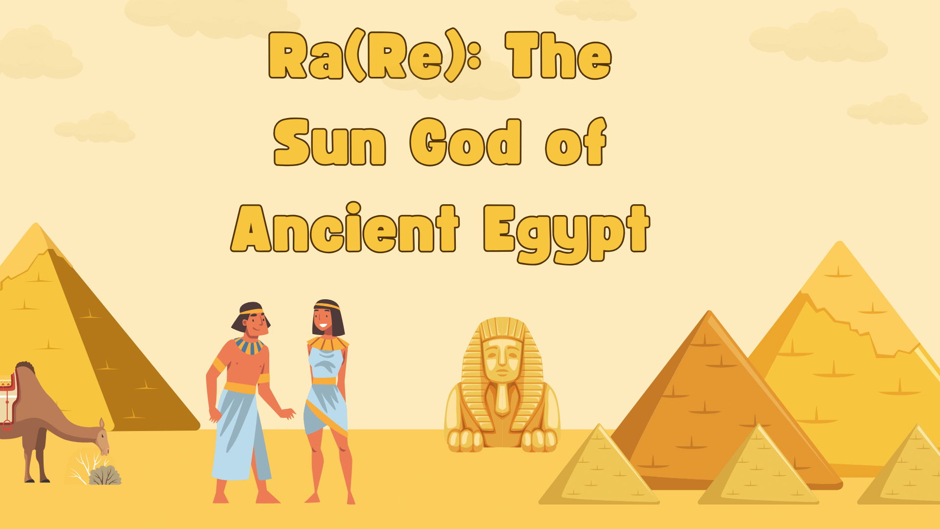 Ra(Re) The Sun God of Ancient Egypt