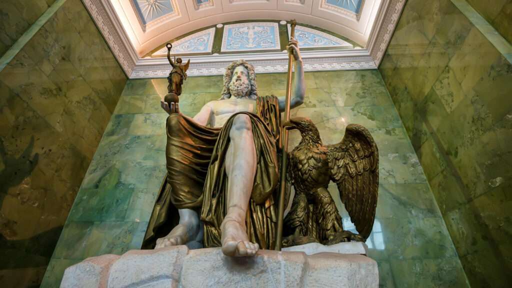 Zeus Statue at Olympia