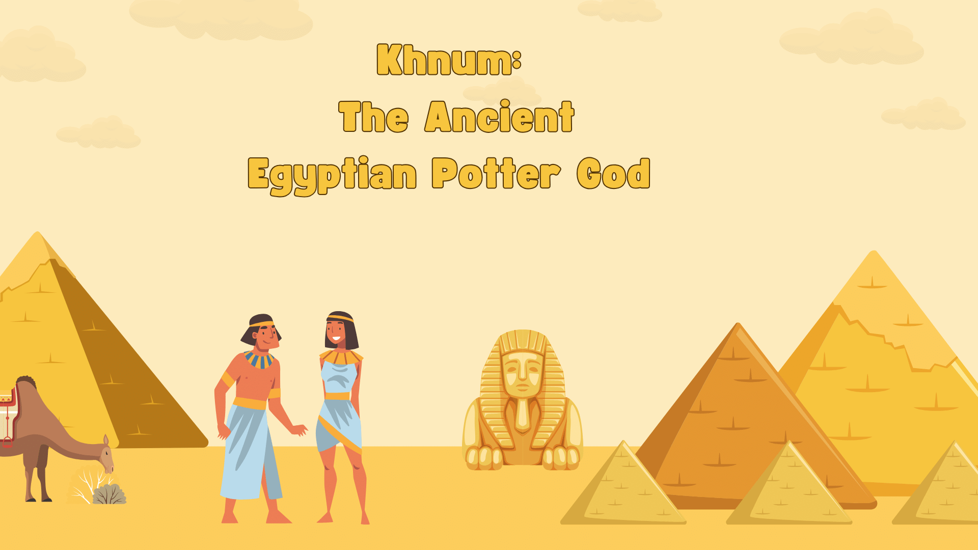 Khnum: The Ancient Egyptian Potter God