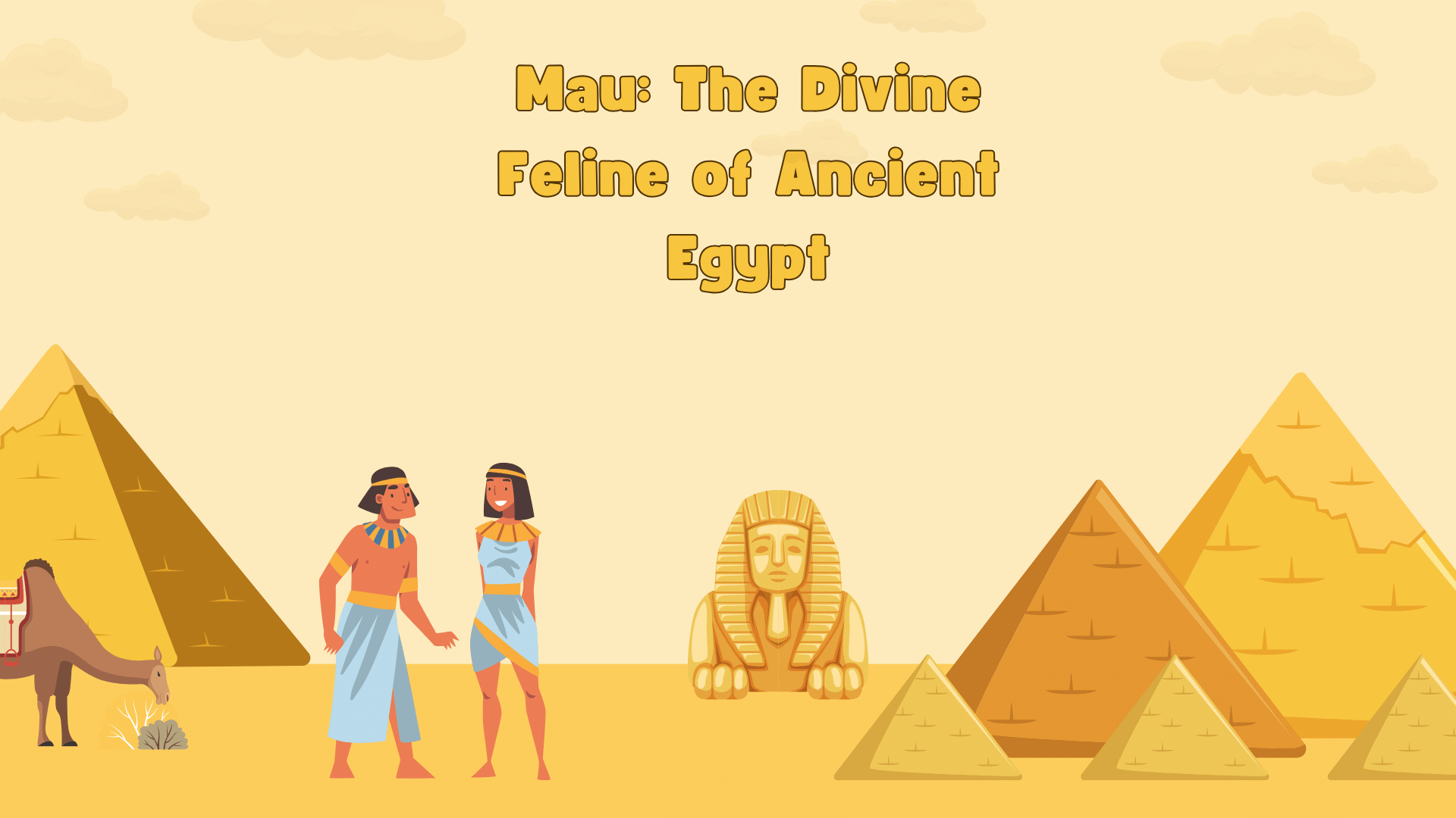 Mau: The Divine Feline of Ancient Egypt