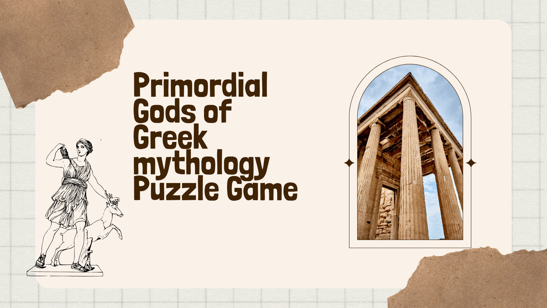 Primordial Gods of Greek mythology-Puzzle Game