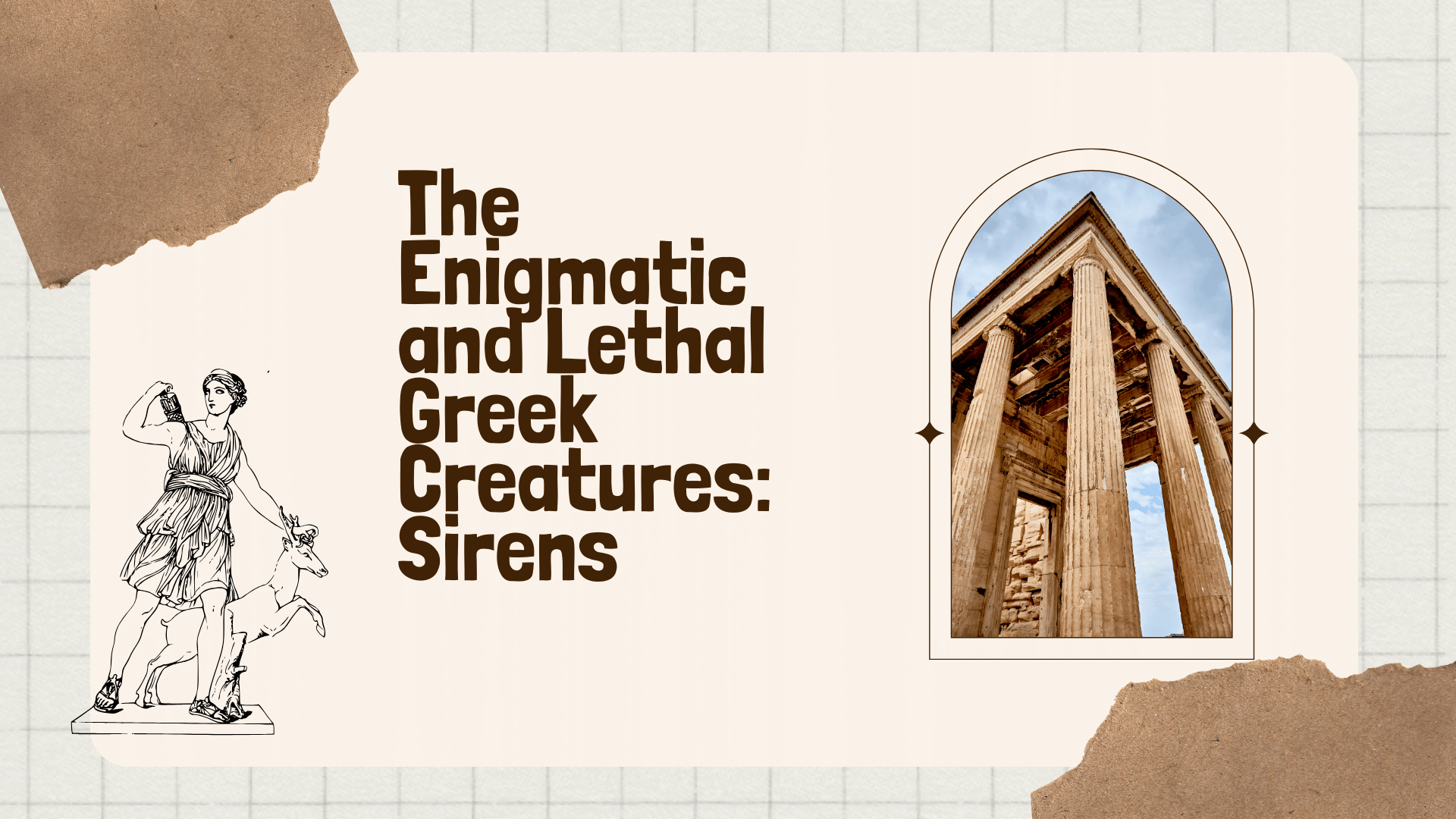 The Enigmatic and Lethal Greek Creatures: Sirens