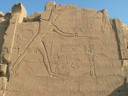 Images of the battle reliefs from the Temple of Karnak.