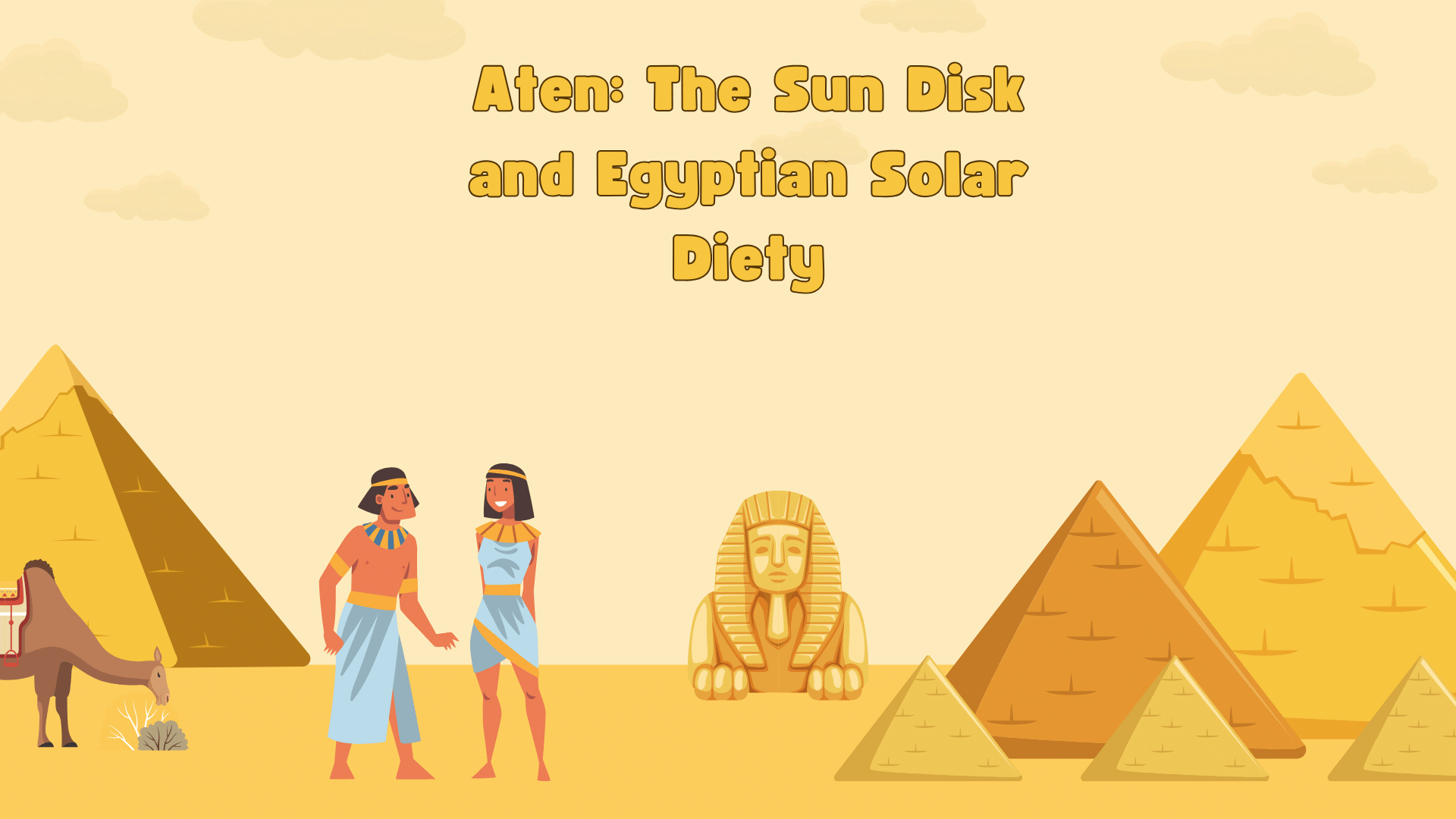 Aten: The Sun Disk and Egyptian Solar Diety