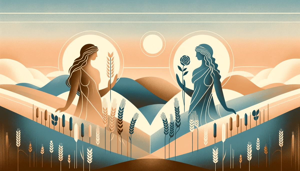 Demeter vs Aphrodite: Nature's Nurturer vs The Goddess of Love