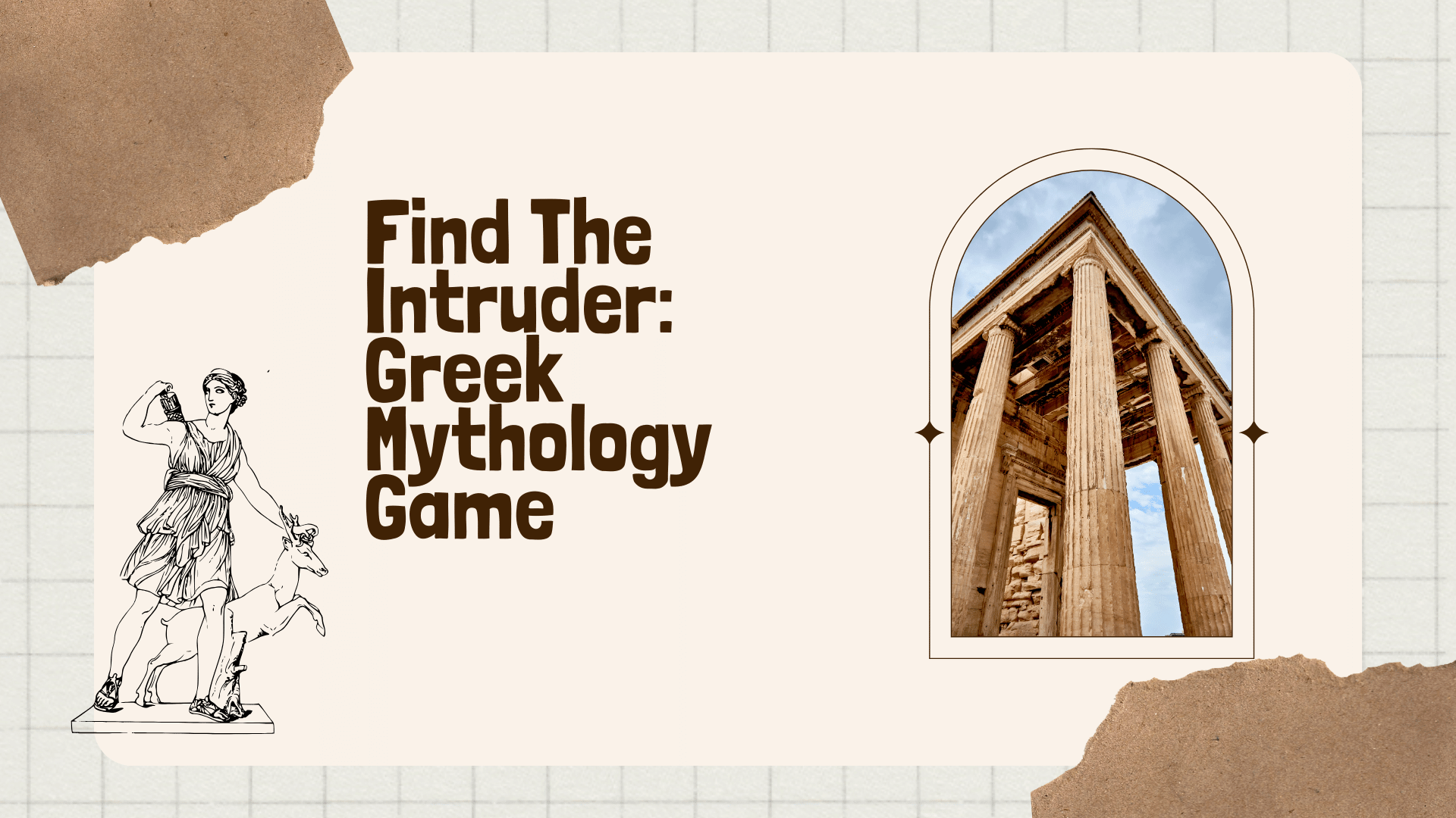 Find The Intruder: Greek Mythology Game