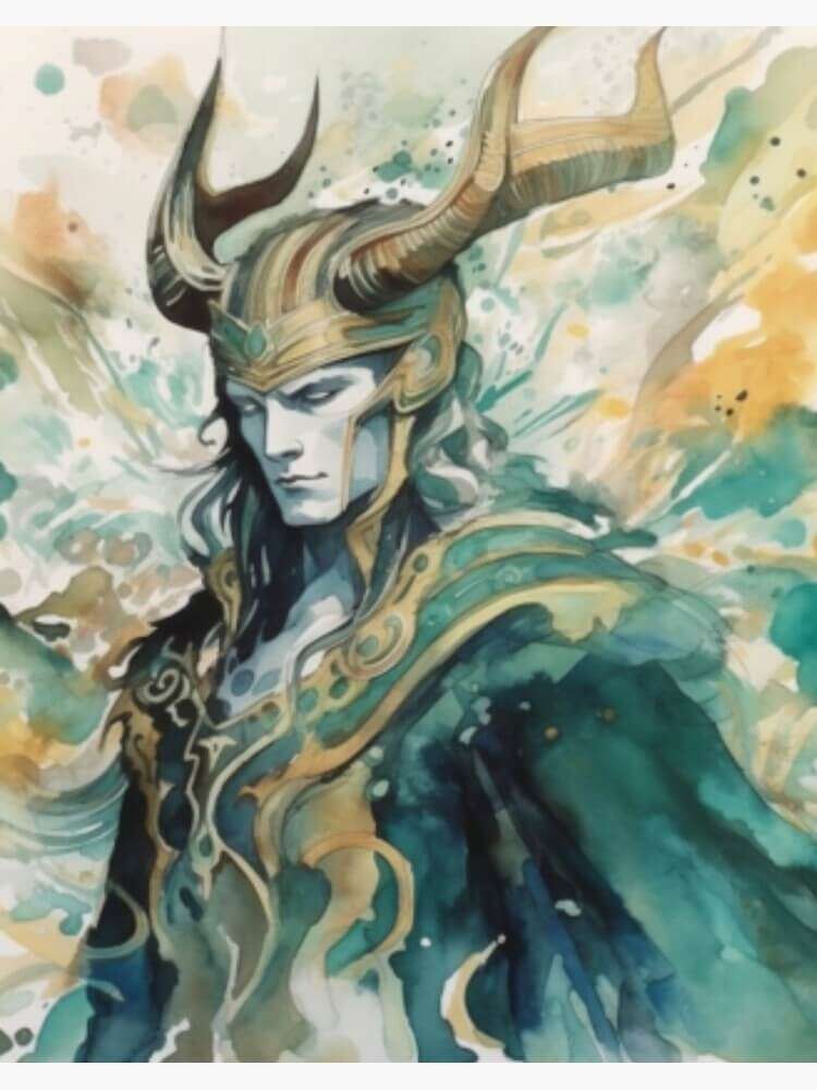 Modern Paintings of Loki