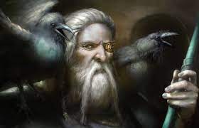 Modern interpretations of Odin in media, literature, or art.