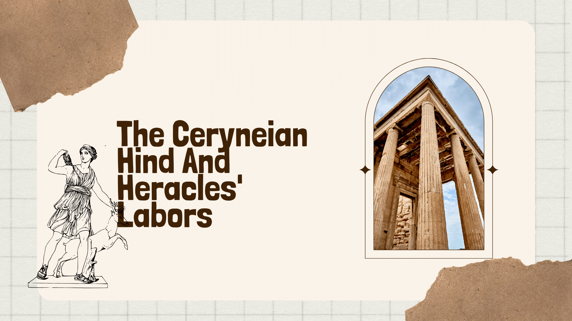 The Ceryneian Hind And Heracles' Labors