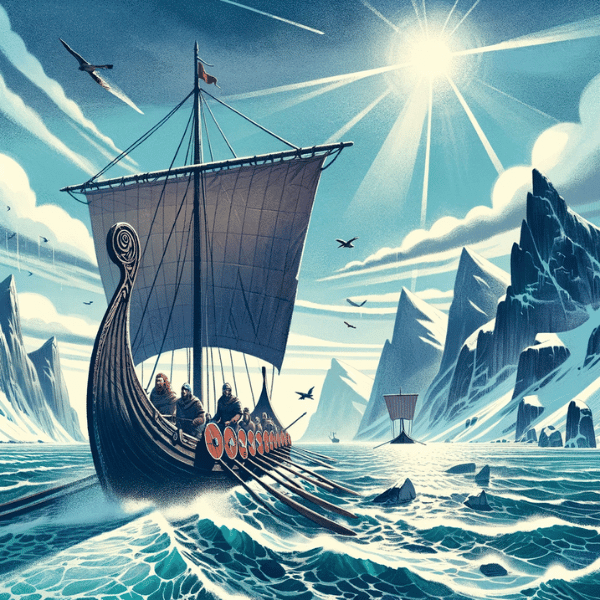Erik the Red's perilous voyage to Greenland