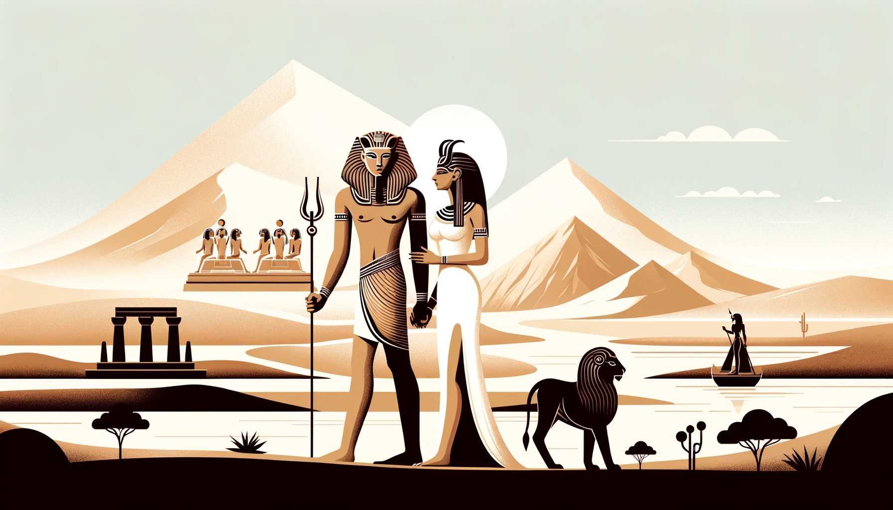 Tefnut vs Khnum: The Battle of Moisture and Creation