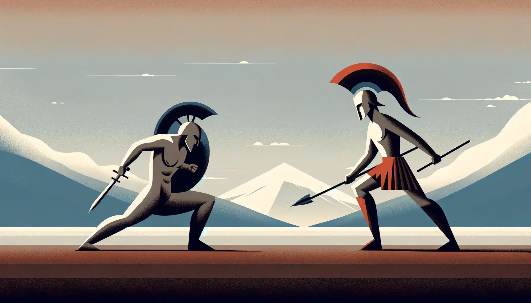 Achilles vs Ajax the Lesser: A Clash of Unequals