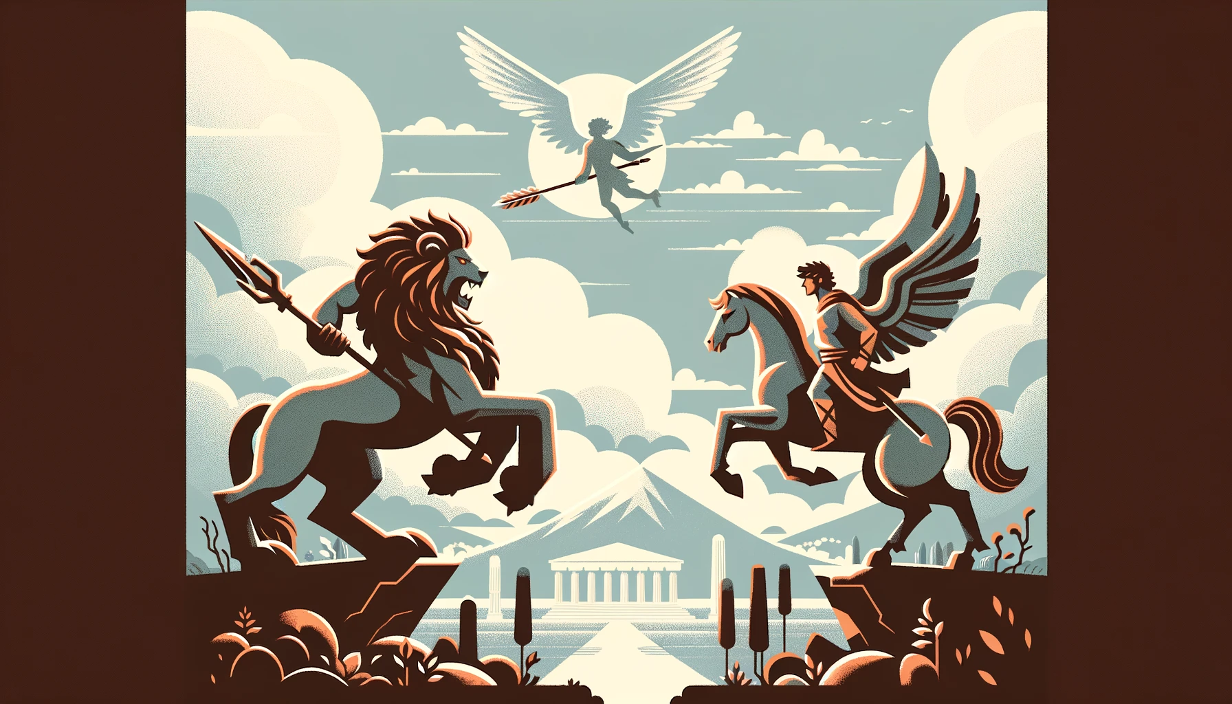 Heracles vs Bellerophon: Bravery and Strength vs Mythical Beasts